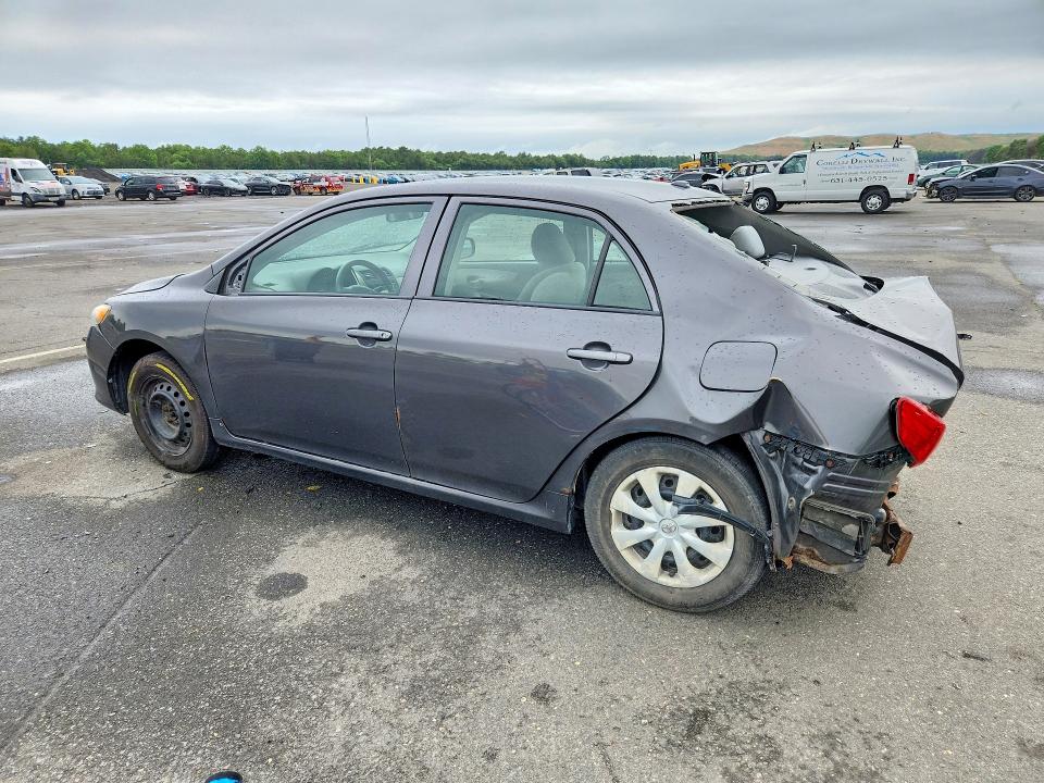 2009 Toyota Corolla VIN JTDBL40E99J053791 COPART salvage auction — REAR END, Ny - Mv-907A Salvage Certificate, sold $625 on 2026-07-20 (photo 2)
