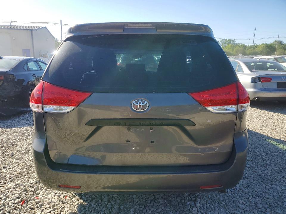 2012 Toyota Sienna VIN 5TDZK3DC3CS216739 COPART salvage auction — MINOR DENT/SCRATCHES, Ma - Certificate Of Title, sold $2,450 on 2026-07-29 (photo 6)