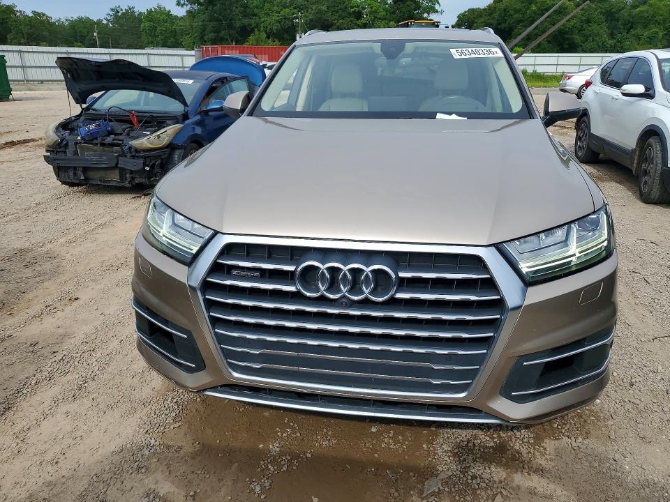 2018 Audi Q7 VIN WA1VAAF78JD037542 COPART salvage auction — REAR END, Al - Cert Of Title-Salvage Title, sold $10,100 on 2026-07-07 (photo 5)