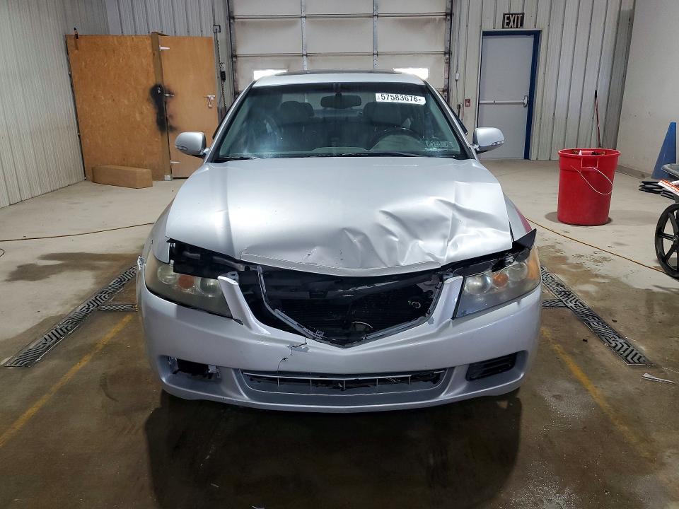 2004 Acura Tsx VIN JH4CL968X4C027991 COPART salvage auction — FRONT END, Pa - Certificate Of Salvage, sold $525 on 2026-07-09 (photo 5)