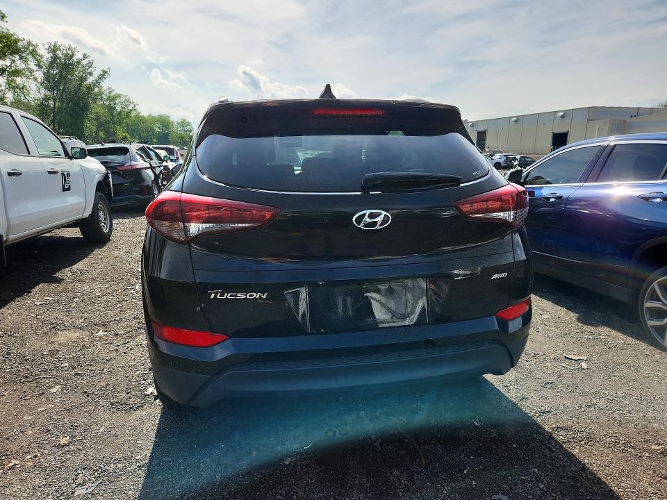 2018 Hyundai Tucson VIN KM8J3CA44JU651328 COPART salvage auction — FRONT END, CT - CERT OF TITLE-SALVAGE, sold $1,800 on 2026-07-24 (photo 6)