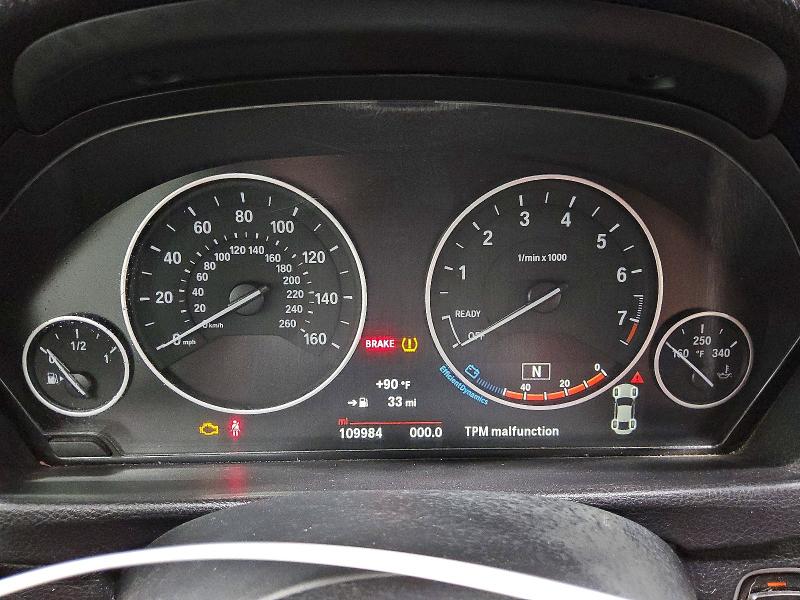 2017 BMW 4 series VIN WBA4R7C50HK895610 COPART salvage auction — MECHANICAL, Az - Certificate Of Title, sold $2,050 on 2026-07-02 (photo 9)