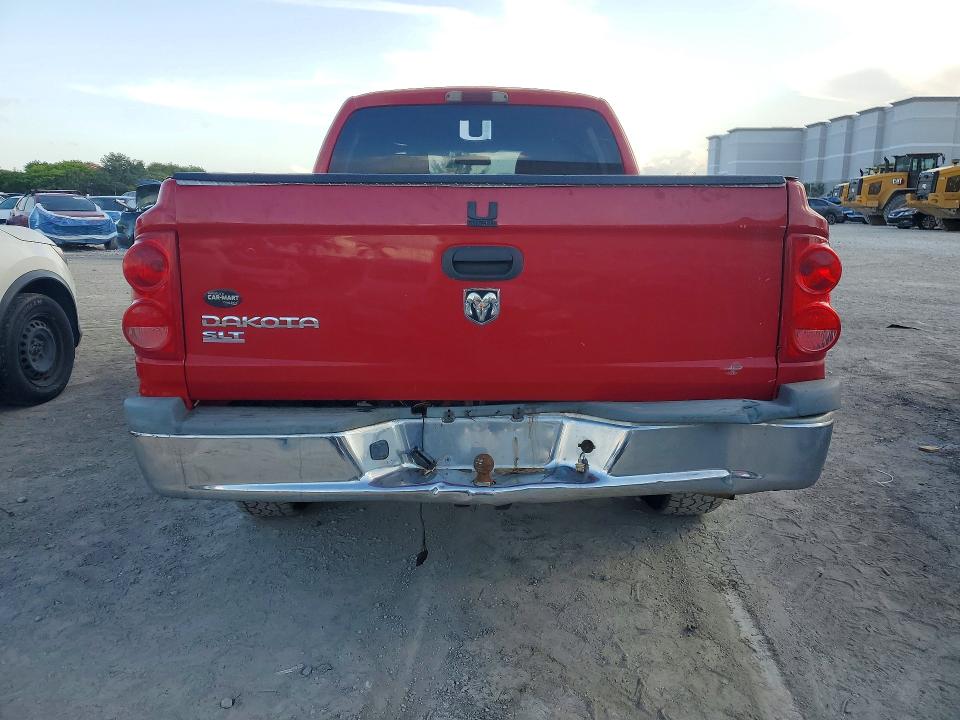 2006 Dodge Dakota VIN 1D7HE48K26S666104 COPART salvage auction — SIDE, FL - CERTIFICATE OF TITLE (P), sold $525 on 2026-07-24 (photo 6)
