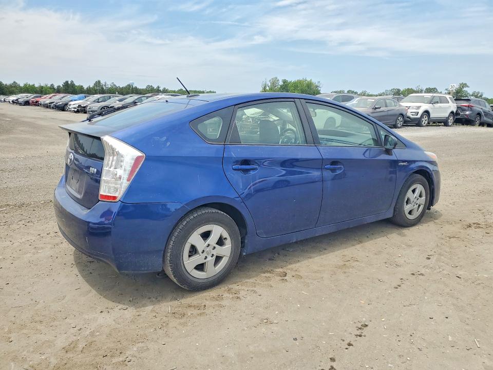 2011 Toyt Prius VIN JTDKN3DU2B1363826 COPART salvage auction — SIDE, CT, sold $250 on 2026-07-15 (photo 3)