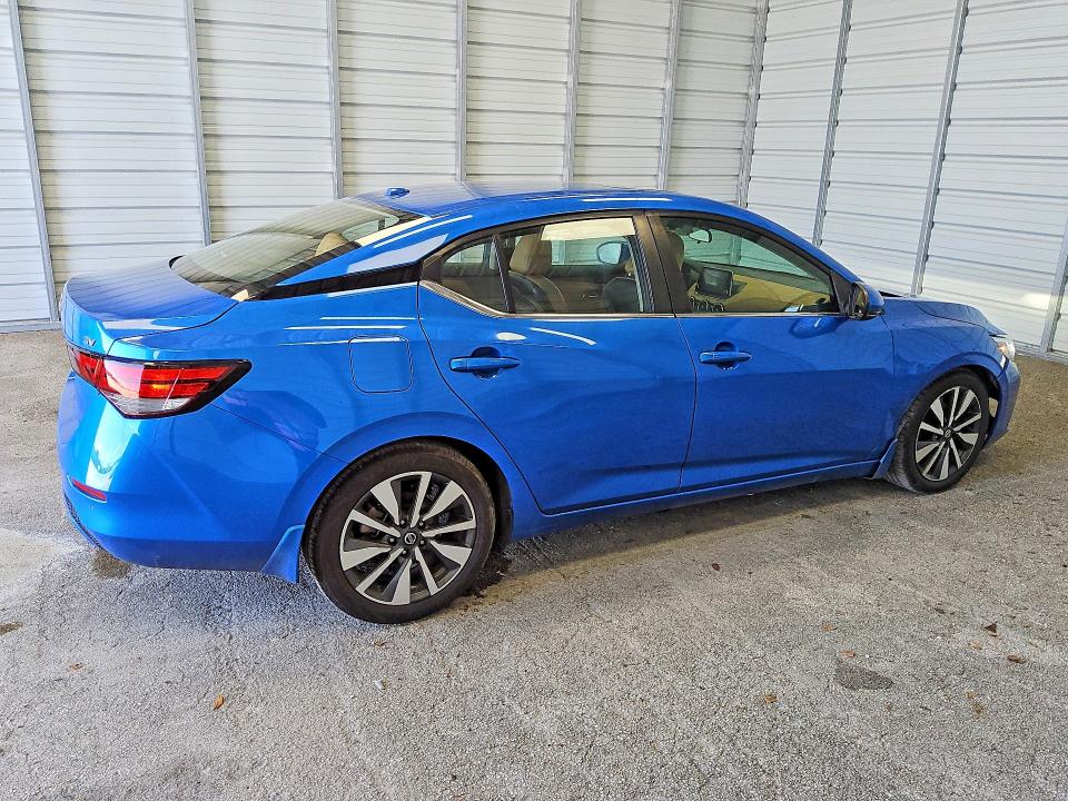 2020 Nissan Sentra VIN 3N1AB8CV2LY286709 COPART salvage auction — FRONT END, Wv - Certificate Of Title, sold $6,600 on 2026-07-02 (photo 3)