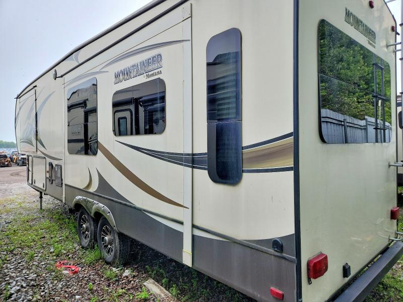 2014 Keys Trailers VIN 4YDF29121E4731025 COPART salvage auction — FRONT END, NF, sold $250 on 2026-07-07 (photo 3)