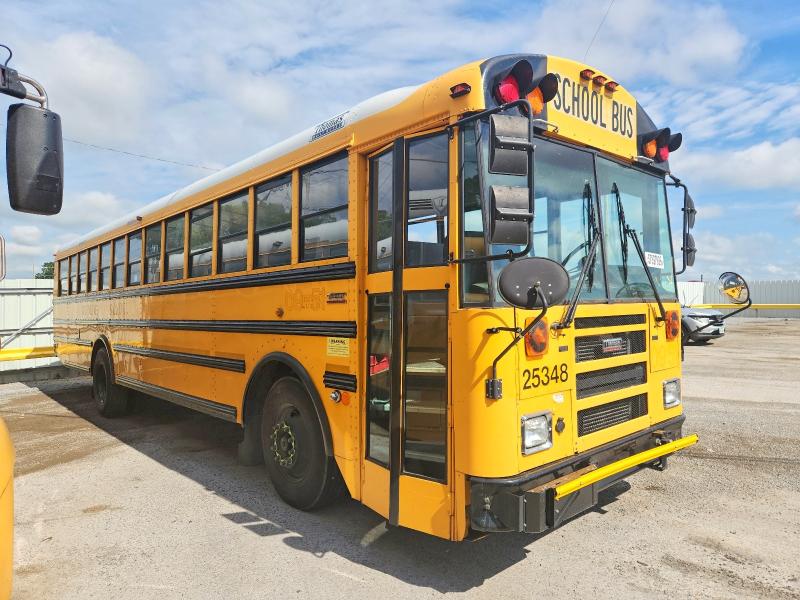 2010 Thomas School bus VIN 1T88S4E20A1128196 COPART salvage auction — SIDE, CT, sold $2,050 on 2026-08-25 (photo 1)
