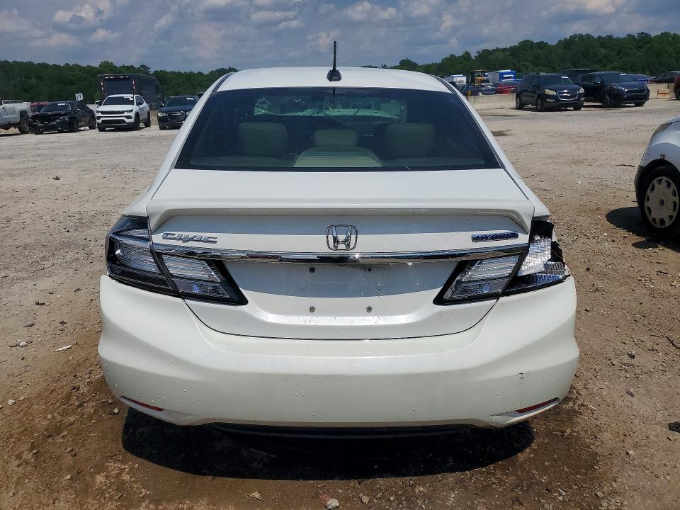 2015 Honda Civic VIN 19XFB4F28FE001434 COPART salvage auction — FRONT END, Ga - Certificate Of Title, sold $275 on 2026-07-02 (photo 6)