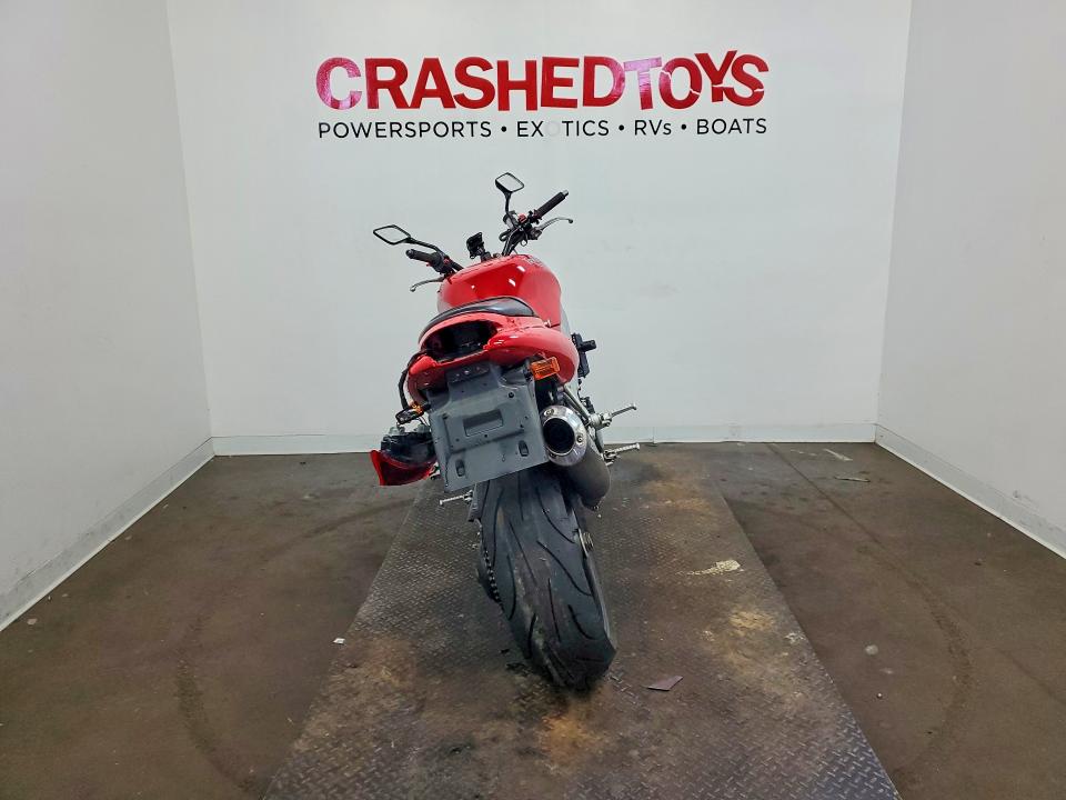 1998 Triumph motorcycle Speedtripl VIN SMT500EE3WJ056349 COPART salvage auction — SIDE, MN - CERT OF TITLE-PRIOR SALVAGE, sold $100 on 2026-07-30 (photo 4)