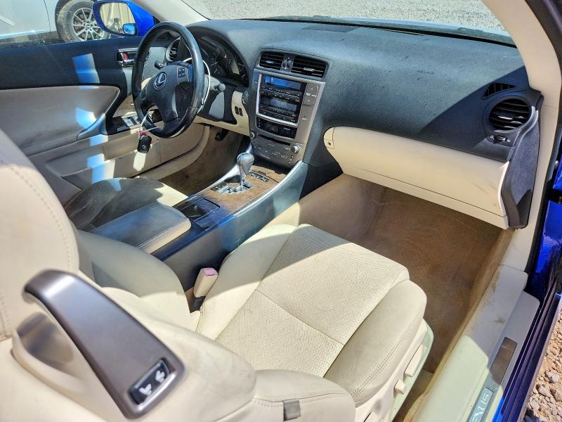 2010 Lexus Is VIN JTHFF2C2XA2502259 COPART salvage auction — REAR END, WI - CERTIFICATE OF TITLE, sold $450 on 2026-07-27 (photo 8)