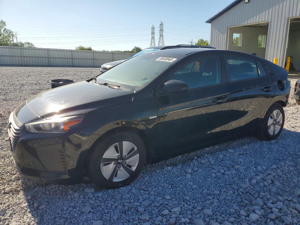 2018 Hyundai Ioniq VIN KMHC65LC1JU075777 COPART salvage auction — REAR END, Tn - Salvage Certificate, sold $3,100 on 2026-07-10 (photo 1)