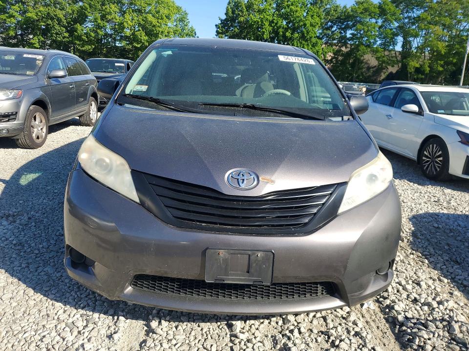 2012 Toyota Sienna VIN 5TDZK3DC3CS216739 COPART salvage auction — MINOR DENT/SCRATCHES, Ma - Certificate Of Title, sold $2,450 on 2026-07-29 (photo 5)