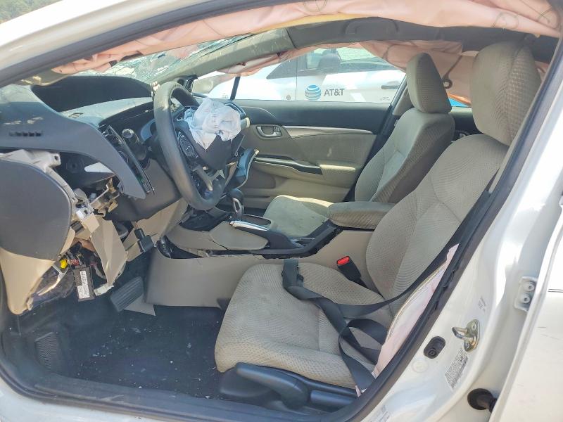 2015 Honda Civic VIN 19XFB4F28FE001434 COPART salvage auction — FRONT END, Ga - Certificate Of Title, sold $275 on 2026-07-02 (photo 7)