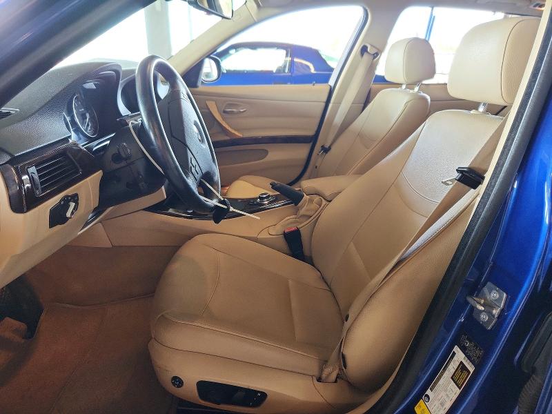 2010 BMW 3 series VIN WBAUT9C59AA191365 COPART salvage auction — FRONT END, Ca - Salvage Certificate, sold $2,800 on 2026-07-20 (photo 7)