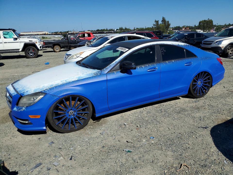 2013 Mercedes-benz Cls-class VIN WDDLJ9BB4DA084309 COPART salvage auction — FRONT END, Ca - Dis/Dlr/Exp Only Clean Title, sold $3,900 on 2026-08-05 (photo 1)