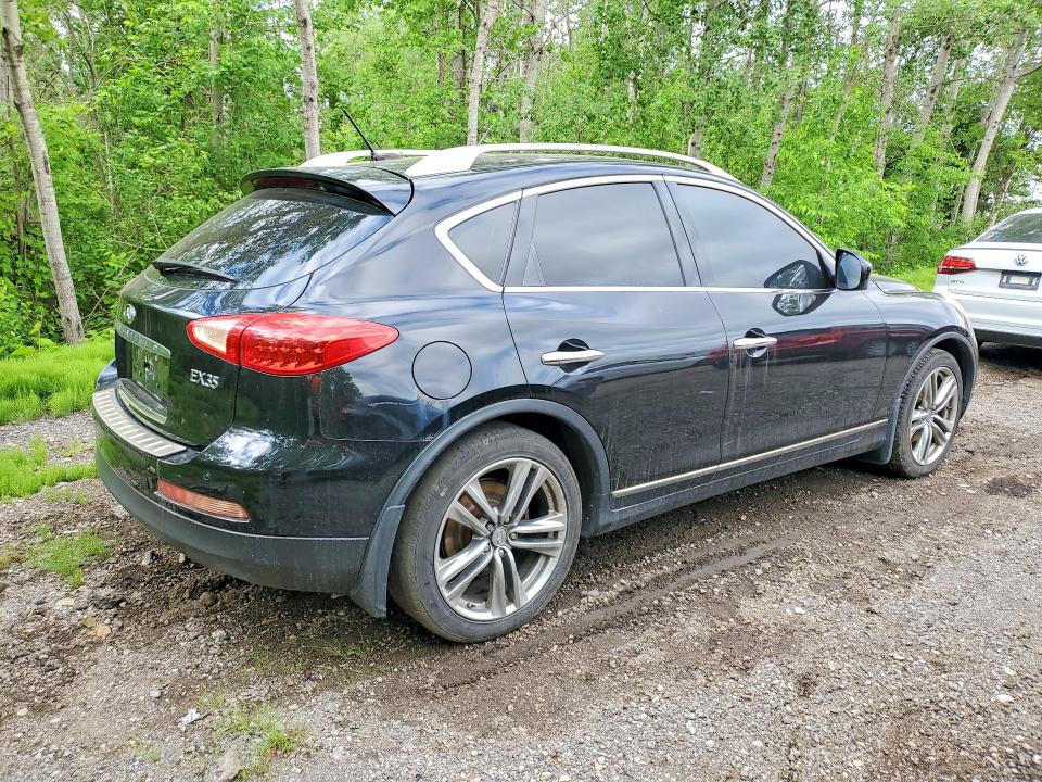 2012 Infiniti Ex35 VIN JN1AJ0HR4CM452621 COPART salvage auction — Burn Interior, ON - PERMIT IRREPAIRABLE, sold $300 on 2026-07-23 (photo 3)