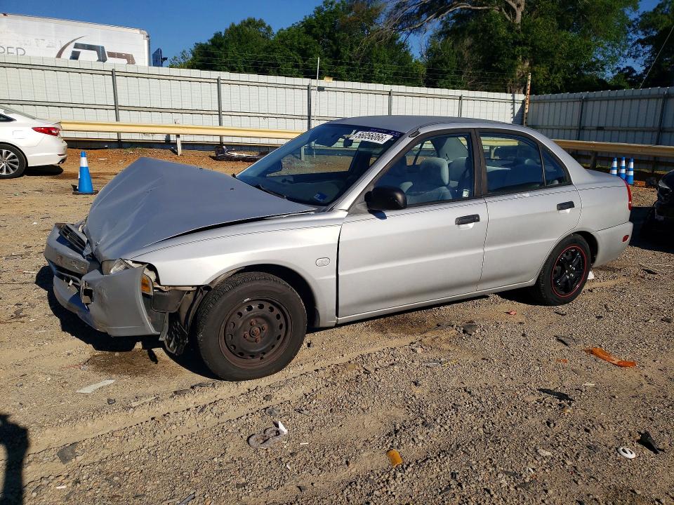 2001 Mitsubishi Mirage VIN JA3AY26CX1U042632 COPART salvage auction — FRONT END, ST, sold $250 on 2026-07-10 (photo 1)