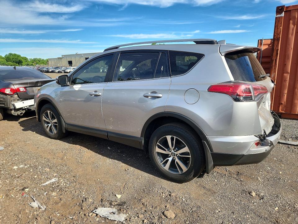 2018 Toyota Rav4 VIN JTMRFREV7JJ246215 COPART salvage auction — REAR END, Ct - Cert Of Title-Salvage, sold $7,400 on 2026-07-10 (photo 2)