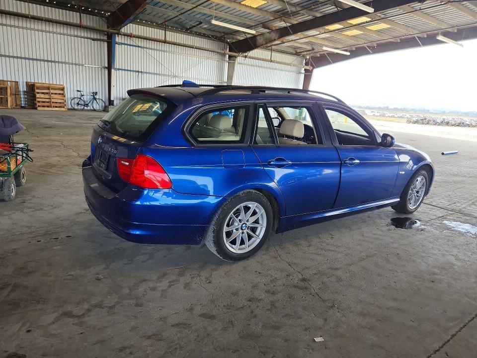2010 BMW 3 series VIN WBAUT9C59AA191365 COPART salvage auction — FRONT END, Ca - Salvage Certificate, sold $2,800 on 2026-07-20 (photo 3)