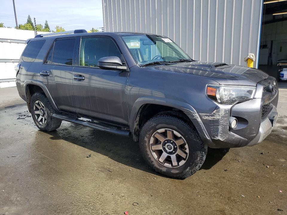 2016 Toyota 4runner VIN JTEBU5JR9G5335287 COPART salvage auction — FRONT END, Ca - Certificate Of Title, sold $12,500 on 2026-07-09 (photo 4)