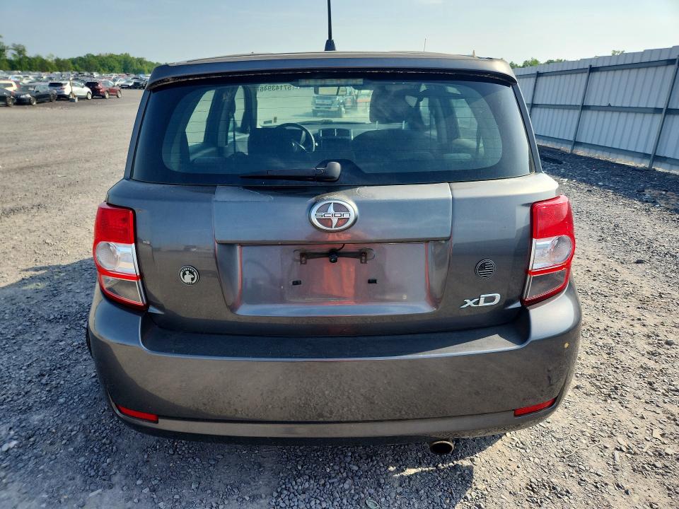 2010 Scion Xd VIN JTKKU4B49AJ057614 COPART salvage auction — REAR END, Va - Cert Of Title - Salvage, sold $425 on 2026-07-15 (photo 6)