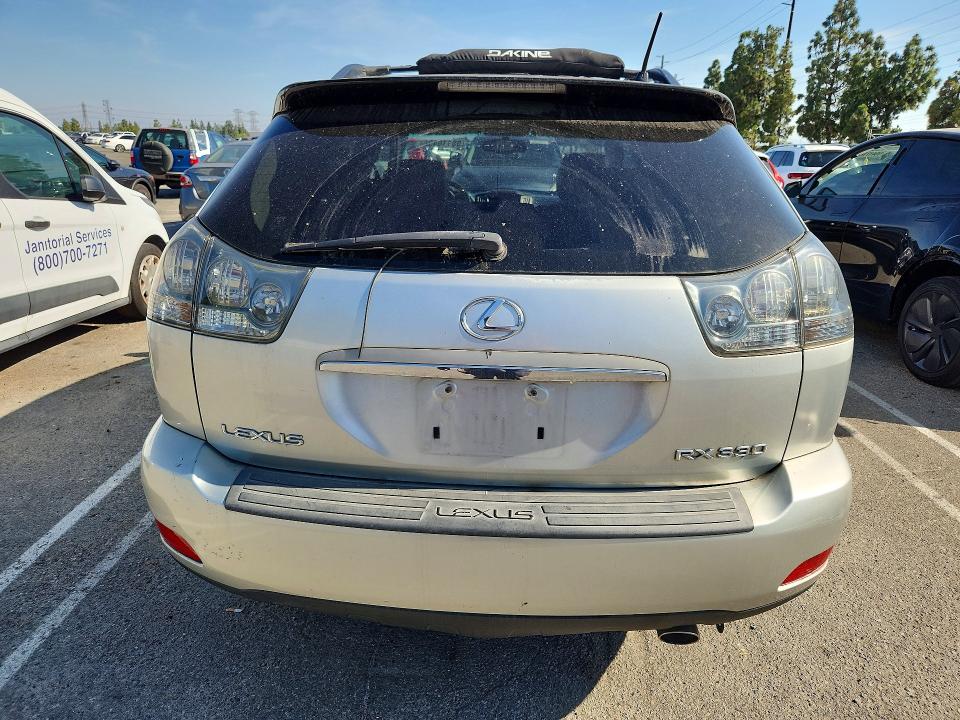2004 Lexs Rx330 VIN JTJGA31U440031141 COPART salvage auction — MINOR DENT/SCRATCHES, DV, sold $1,000 on 2026-07-16 (photo 6)