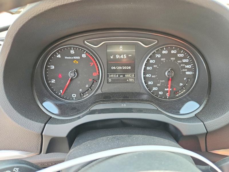 2015 Audi A3 VIN WAUACGFF6F1012654 COPART salvage auction — SIDE, Wi - Junked Vehicle Bill Of Sale, sold $425 on 2026-07-14 (photo 9)