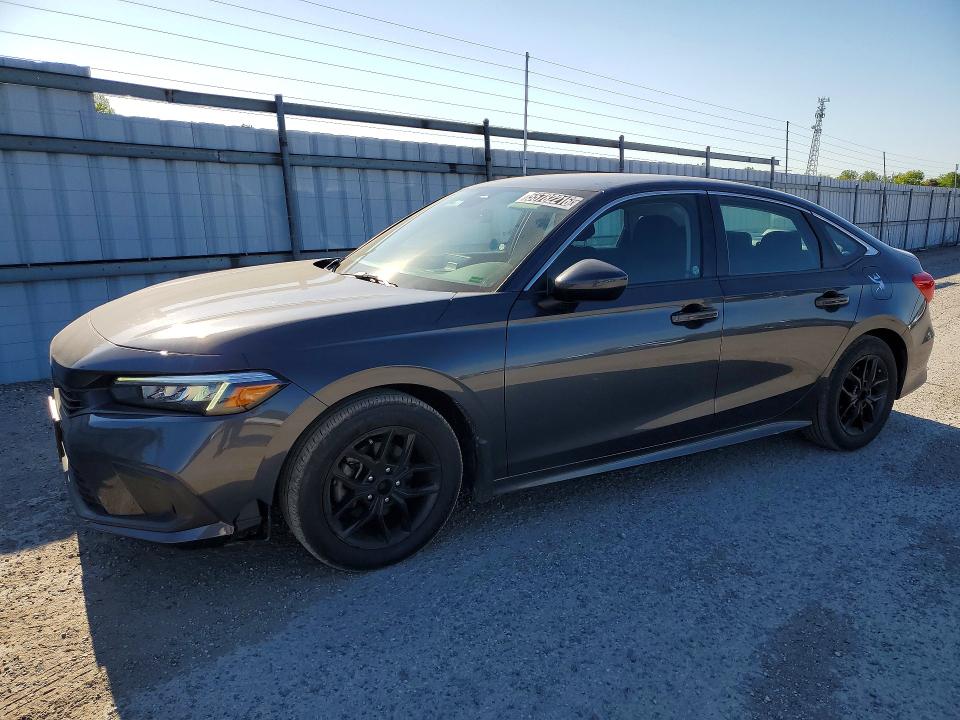 2022 Honda Civic VIN 2HGFE2F27NH128403 — COPART salvage auction photo