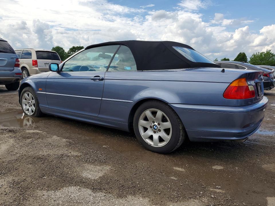 2000 BMW 3 series VIN WBABR3341YEA82186 COPART salvage auction — NORMAL WEAR, In - Cert Of Title-Salvage Title, sold $675 on 2026-08-03 (photo 2)