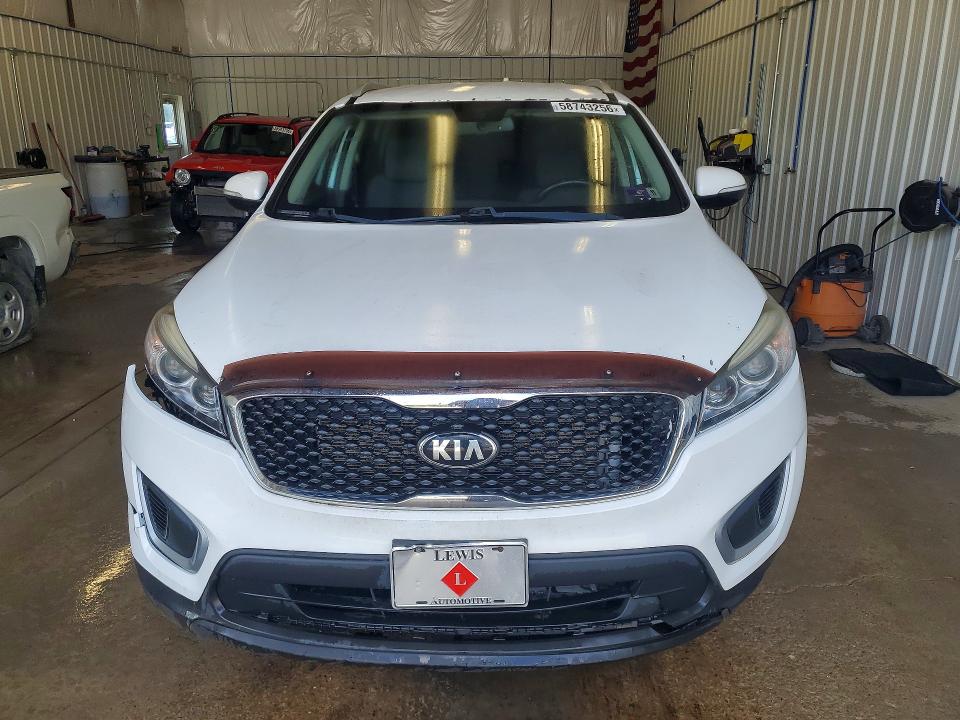 2017 Kia Sorento VIN 5XYPGDA30HG231299 COPART salvage auction — FRONT END, Wv - Certificate Of Title, sold $3,000 on 2026-07-29 (photo 5)