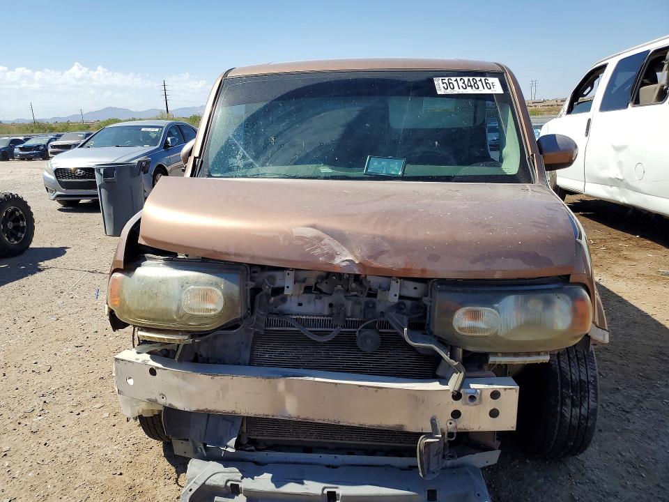 2011 Nissan Cube VIN JN8AZ2KR9BT206120 COPART salvage auction — FRONT END, AZ - CERT OF TITLE - SALVAGE, sold $575 on 2026-07-24 (photo 5)
