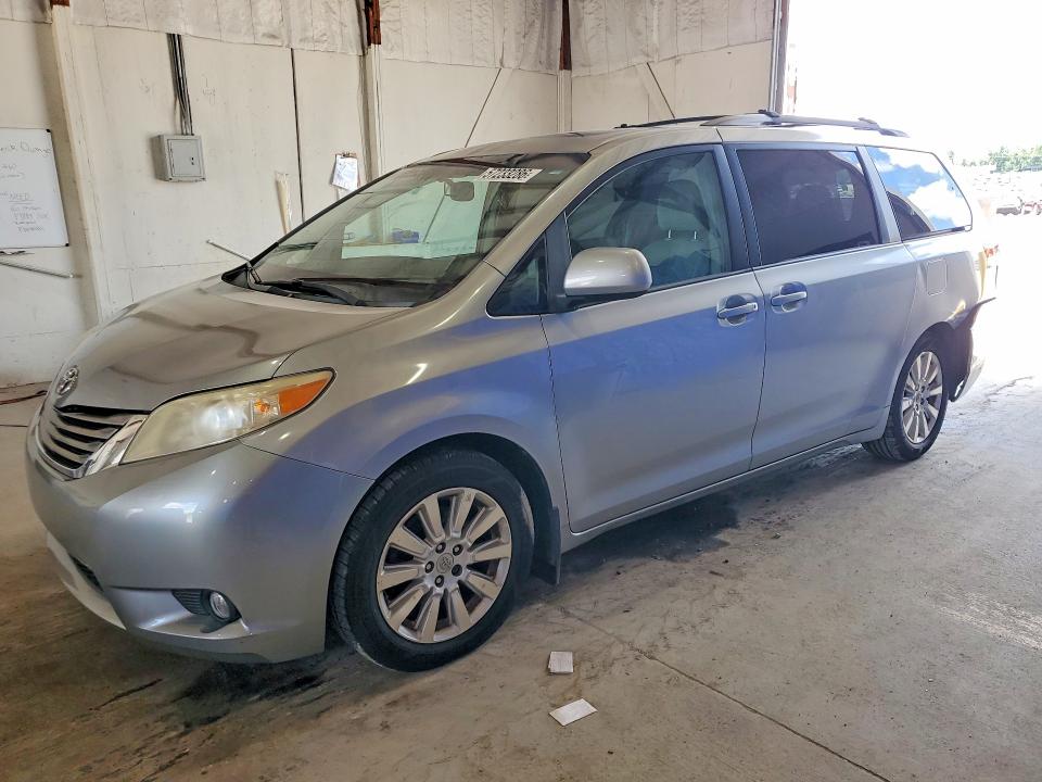 2011 Toyt Sienna VIN 5TDDK3DC5BS024697 COPART salvage auction — REAR END, KY - CERT OF TITLE-SALVAGE, sold $3,350 on 2026-07-27 (photo 1)