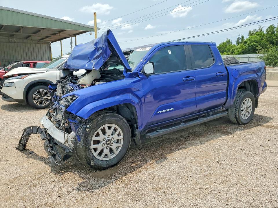 2024 Toyota Tacoma VIN 3TMKB5FN4RM004002 COPART salvage auction — FRONT END, Tx - Certificate Of Title, sold $7,600 on 2026-07-09 (photo 1)