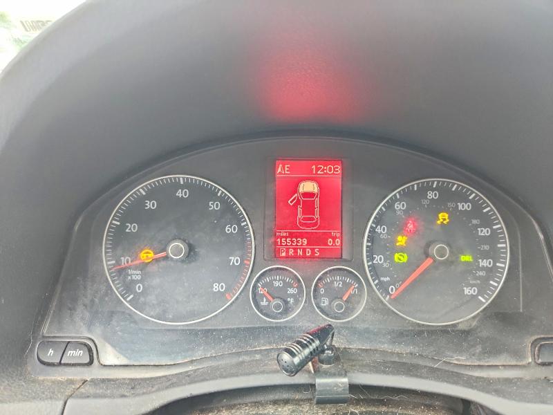 2008 Volkswagen Eos VIN WVWBA71F48V014550 COPART salvage auction — FRONT END, Ny - Certificate Of Title, sold $350 on 2026-08-03 (photo 9)