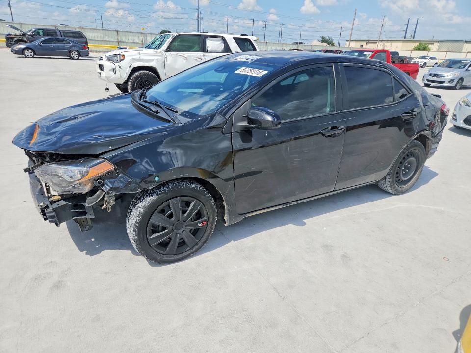 2019 Toyota Corolla VIN 5YFBURHE3KP929657 COPART salvage auction — FRONT END, Tx - Salvage Vehicle Title, sold $2,200 on 2026-07-17 (photo 1)