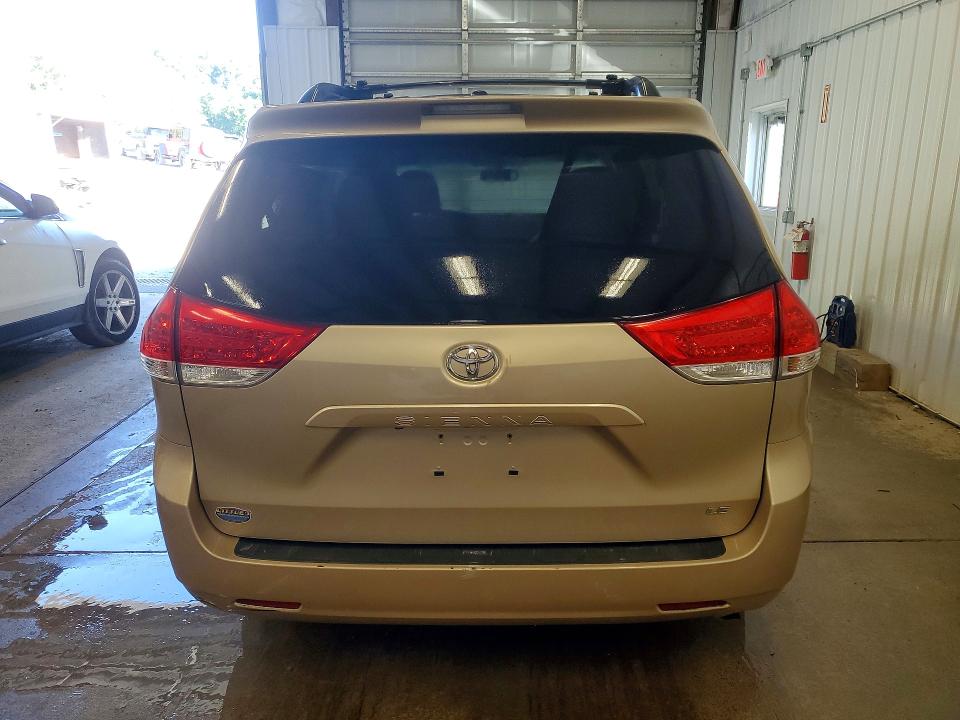 2011 Toyota Sienna VIN 5TDKK3DC7BS008699 COPART salvage auction — MECHANICAL, Wv - Certificate Of Title, sold $2,950 on 2026-07-31 (photo 6)