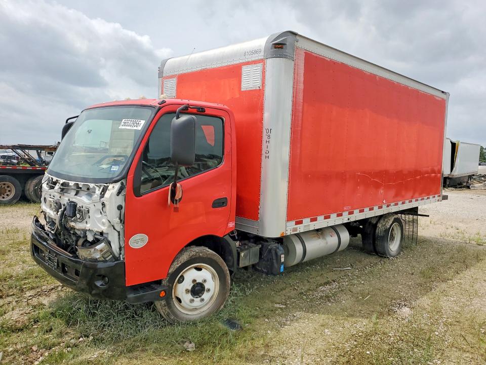 2018 Hino All models VIN JHHSDM2H6JK006184 COPART salvage auction — MECHANICAL, TX - CERTIFICATE OF TITLE, sold $4,400 on 2026-07-31 (photo 1)