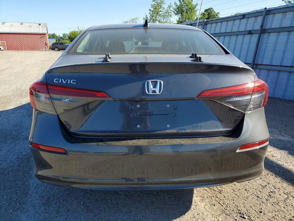 2022 Honda Civic VIN 2HGFE2F27NH128403 COPART salvage auction — NORMAL WEAR, ON - PERMIT NO BRAND - UNFIT (P), sold $16,500 on 2026-07-03 (photo 6)