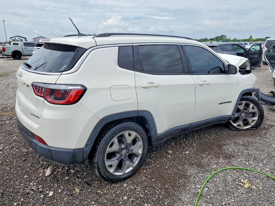 2019 Jeep Compass VIN 3C4NJCCB0KT809067 COPART salvage auction — FRONT END, Fl - Certificate Of Title, sold $300 on 2026-07-09 (photo 3)