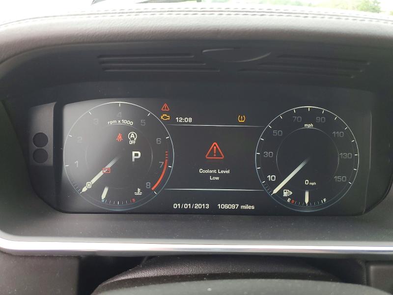 2015 Land rover Rangerover VIN SALGS2VF4FA215409 COPART salvage auction — MECHANICAL, Md - Certificate Of Title, sold $4,500 on 2026-07-08 (photo 9)