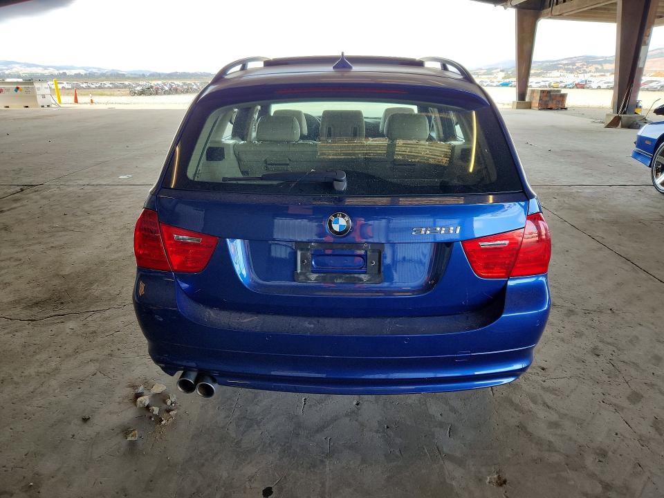 2010 BMW 3 series VIN WBAUT9C59AA191365 COPART salvage auction — FRONT END, Ca - Salvage Certificate, sold $2,800 on 2026-07-20 (photo 6)