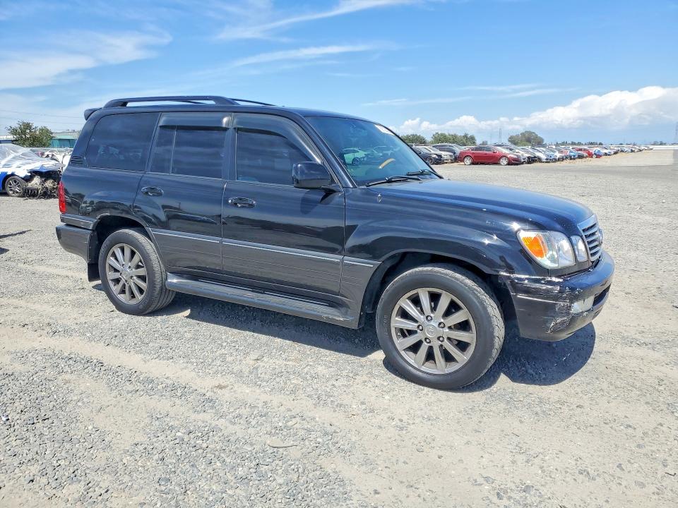 2007 Lexus Lx470 VIN JTJHT00W974028653 COPART salvage auction — WATER/FLOOD, AS, sold $5,100 on 2026-07-23 (photo 4)