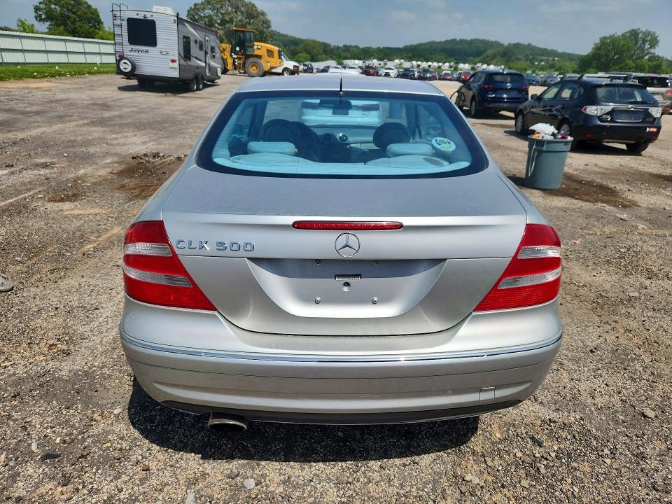 2003 Mercedes-benz Clk-class VIN WDBTJ75J53F041082 COPART salvage auction — FRONT END, Wi - Junked Vehicle Bill Of Sale, sold $250 on 2026-08-04 (photo 6)