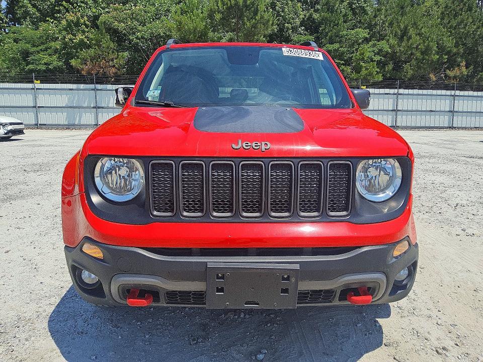 2020 Jeep Renegade VIN ZACNJBC11LPL73076 COPART salvage auction — MINOR DENT/SCRATCHES, Ma - Certificate Of Title, sold $7,500 on 2026-07-23 (photo 5)