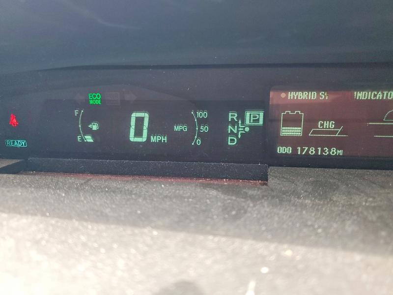 2011 Toyt Prius VIN JTDKN3DU2B1363826 COPART salvage auction — SIDE, CT, sold $250 on 2026-07-15 (photo 9)