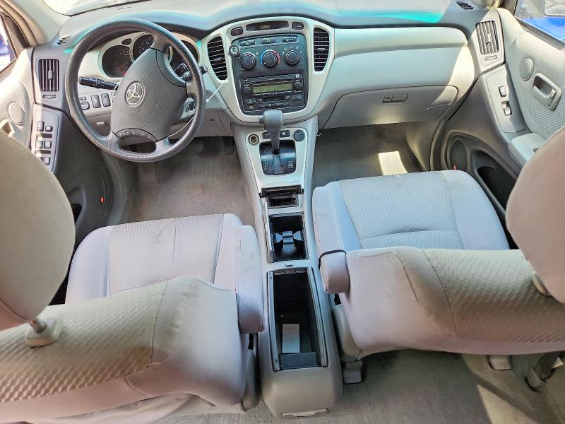 2005 Toyota Highlander VIN JTEEP21A550081035 COPART salvage auction — FRONT END, NC - SALVAGE CERTIFICATE OF TITLE, sold $825 on 2026-07-31 (photo 8)