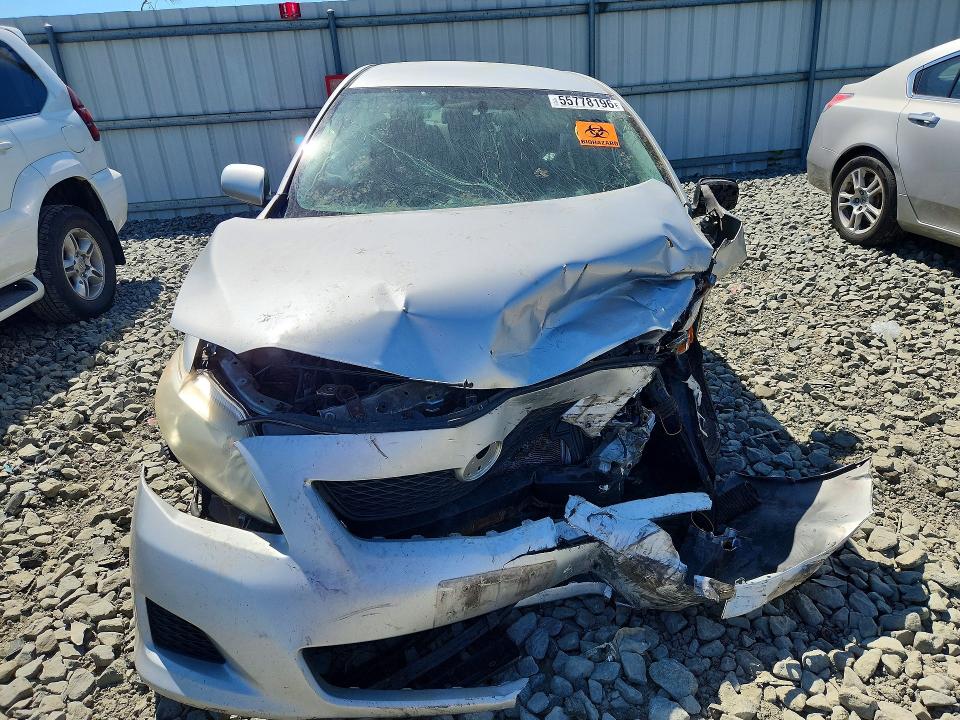 2009 Toyota Corolla VIN JTDBL40E399093009 COPART salvage auction — ALL OVER, Nj - Cert Of Title-Salvage, sold $425 on 2026-07-22 (photo 5)