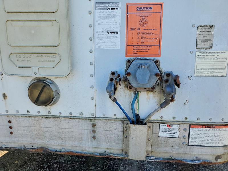 1998 Great dane trailer Dry van VIN 1GRAA0620WB106901 COPART salvage auction — NORMAL WEAR, CT, sold $10 on 2026-07-28 (photo 7)