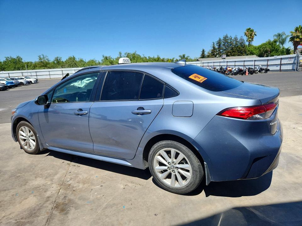 2024 Toyota Corolla VIN JTDBCMFE5RJ016390 COPART salvage auction — SIDE, CA - CERTIFICATE OF TITLE, sold $7,500 on 2026-07-09 (photo 2)