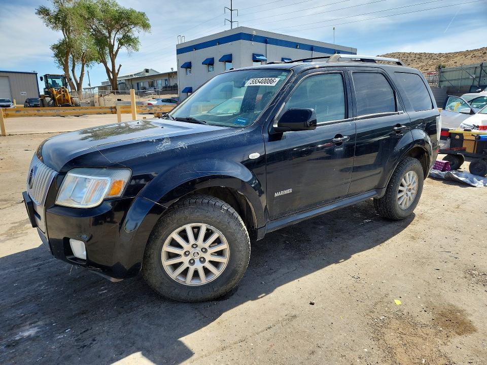 2008 Mercury Mariner VIN 4M2CU97168KJ54338 COPART salvage auction — FRONT END, Nm - Cert Of Title-Salvage, sold $525 on 2026-07-20 (photo 1)